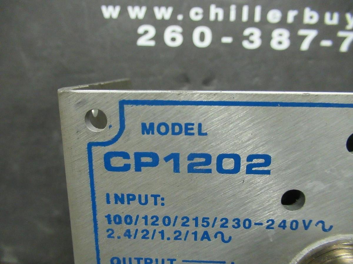 Used CONDOR DC POWER SUPPLY CP1202 IN 100/120/215/230-240 VAC OUT 20 VDC / 4 AMP