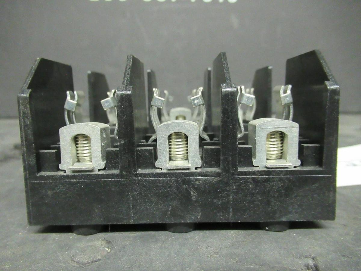 Used LITTELFUSE FUSE HOLDER LJ60030-3C FOR 30 AMP 600 V FUSES **WARRANTY**