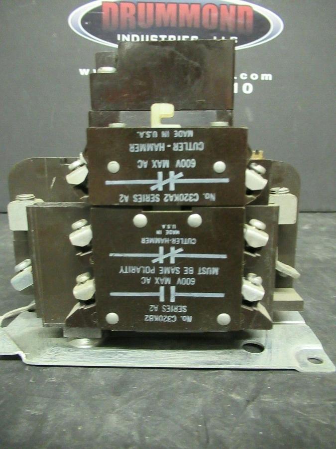 Used 45 AMP CUTLER HAMMER NEMA: 2 CONTACTOR C10DN3 COIL: 120 VAC **WARRANTY**