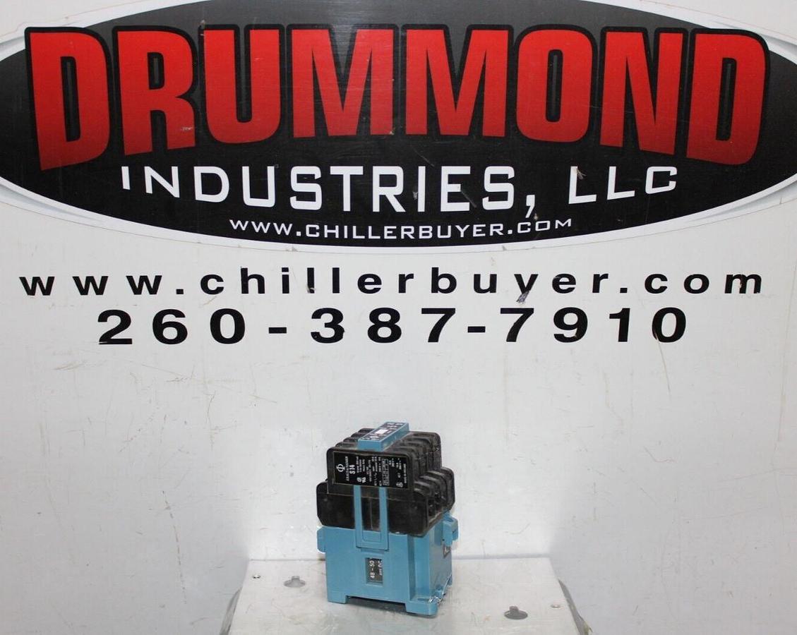 Used KRAUS & NAIMER CONTACTOR S14 103023 16 AMP 600 VAC 3-PHASE 5 HP COIL: 48VDC