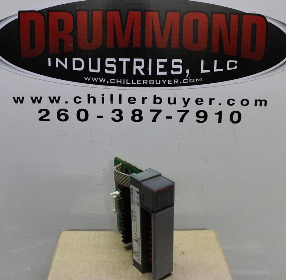 Used ALLEN BRADLEY SLC-500 OUTPUT MODULE 1746-OA16 SER. D  **WARRANTY**