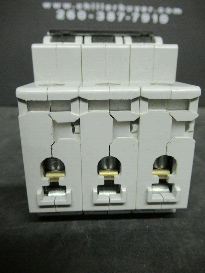 Used 25 AMP ABB BREAKER S203-K25 400 VAC 3 POLE **WARRANTY INCLUDED**