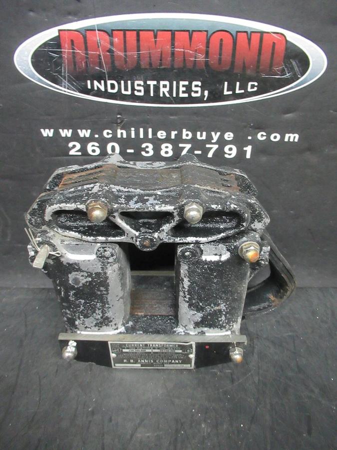 Used RB ANNIS SPLIT-CORE CURRENT TRANSFORMER 10 VA 25-60 CYCLE RATIO 600:300 750 V
