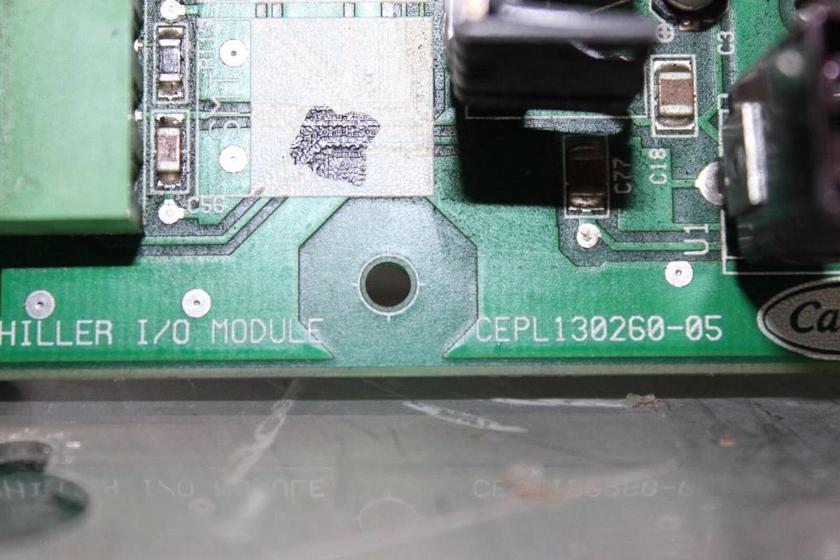 Used CARRIER CHILLER I/O CIRCUIT BOARD CEPL130260-05 CEBD430260-06 REV. A