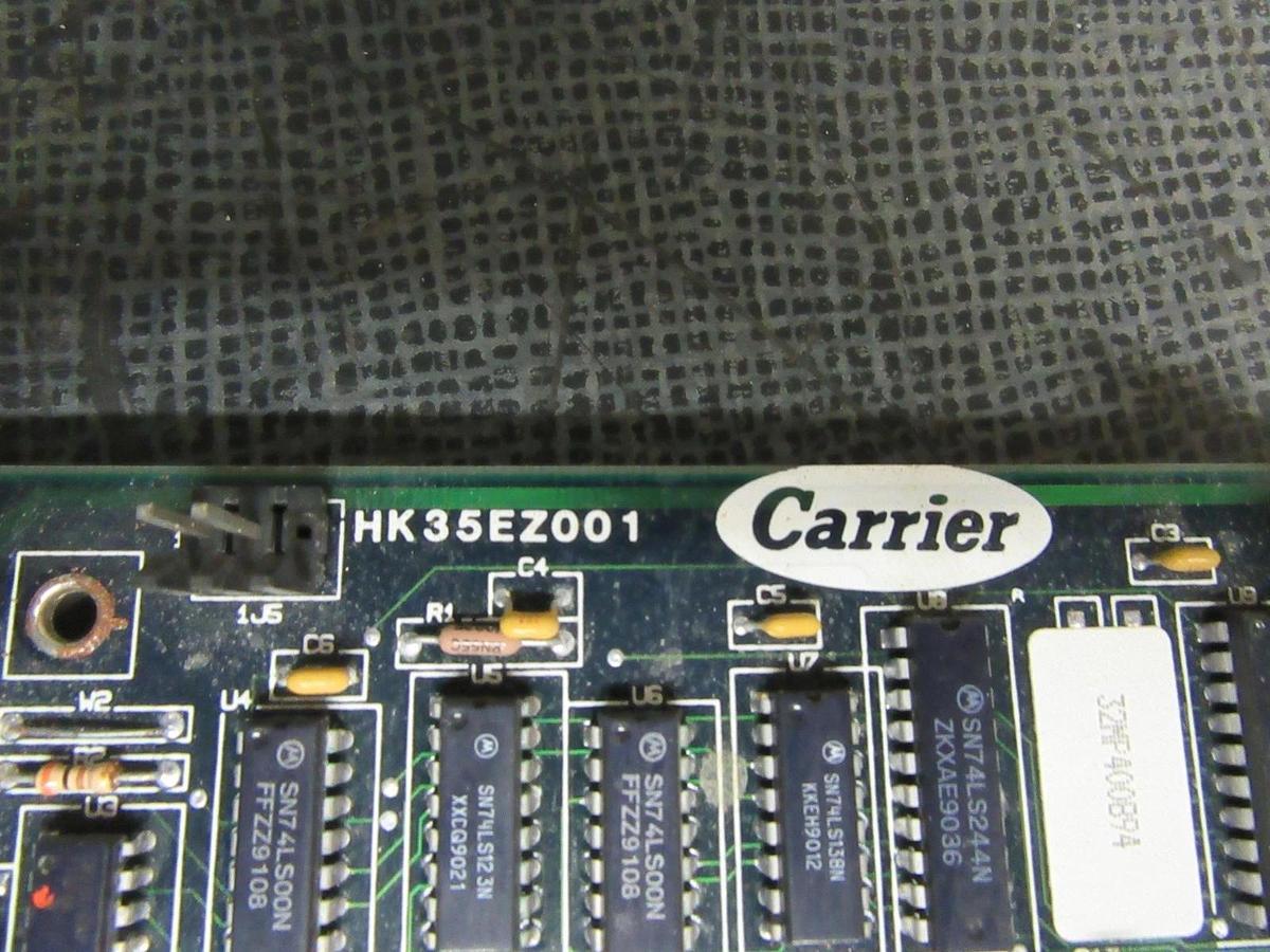 Used CARRIER INPUT / OUTPUT CONTROL BOARD HK35EZ001 HT204504-3A **WARRANTY INCLUDED**