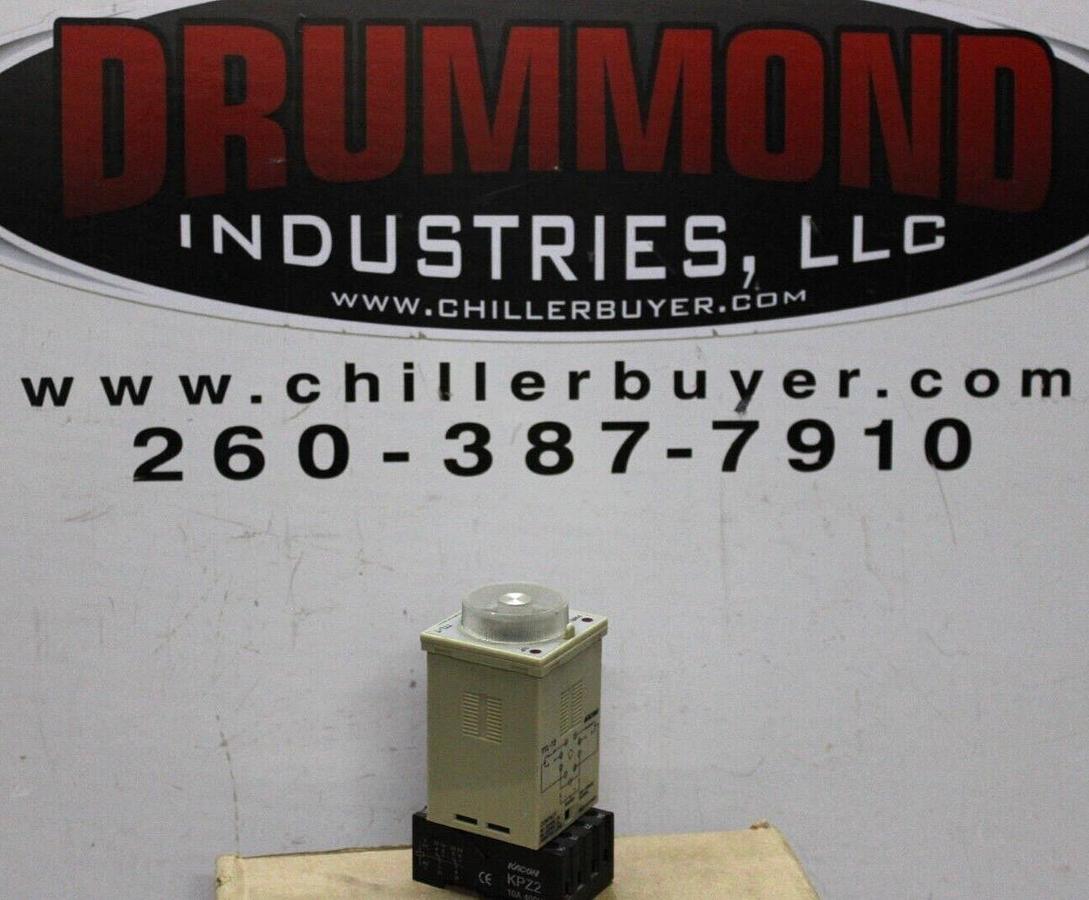 Used KACON TIME DELAY RELAY TTL-T2 240 VAC 3 AMP 10 MINUTE **WARRANTY INCLUDED**