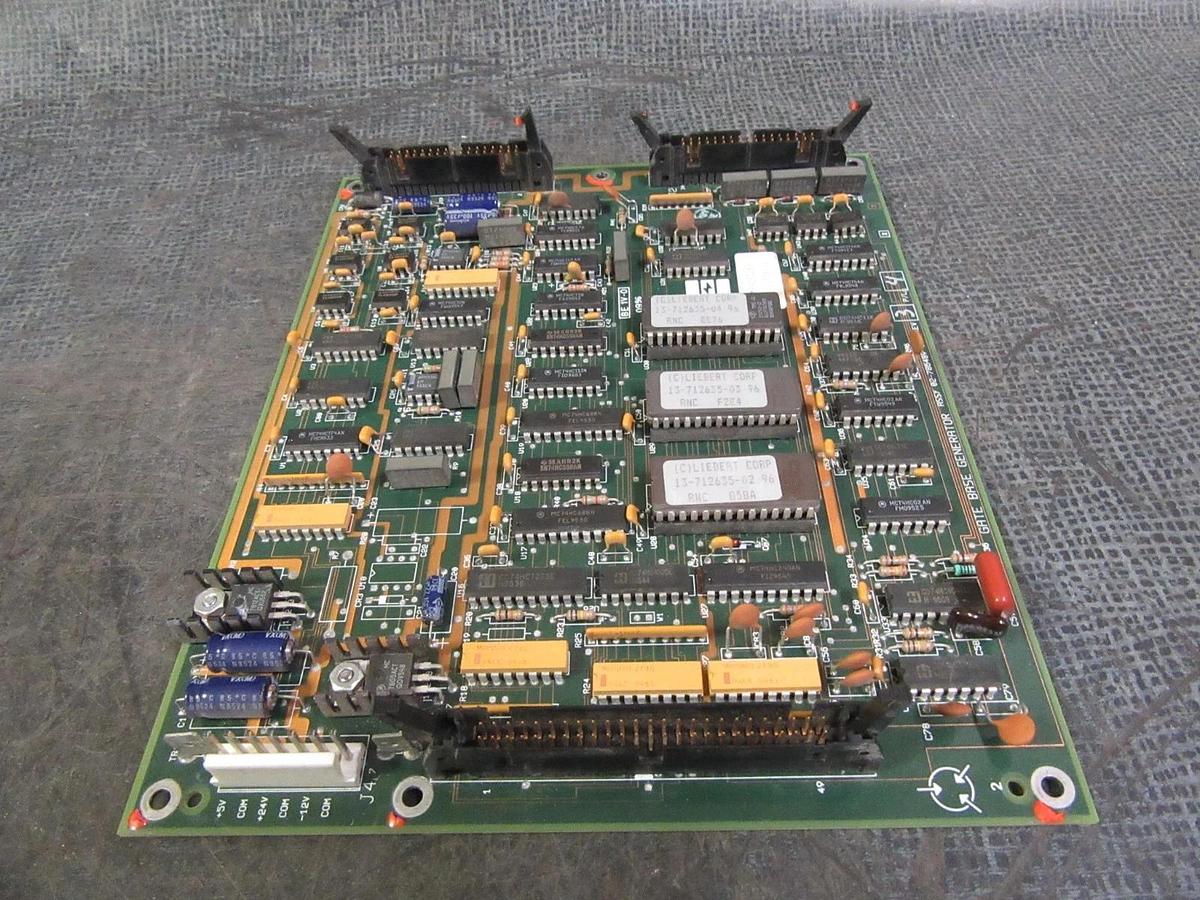 Used LIEBERT GATE BASE GENERATOR CARD 02-786489-10 REV 3 P/L 4 *WARRANTY INCLUDED*