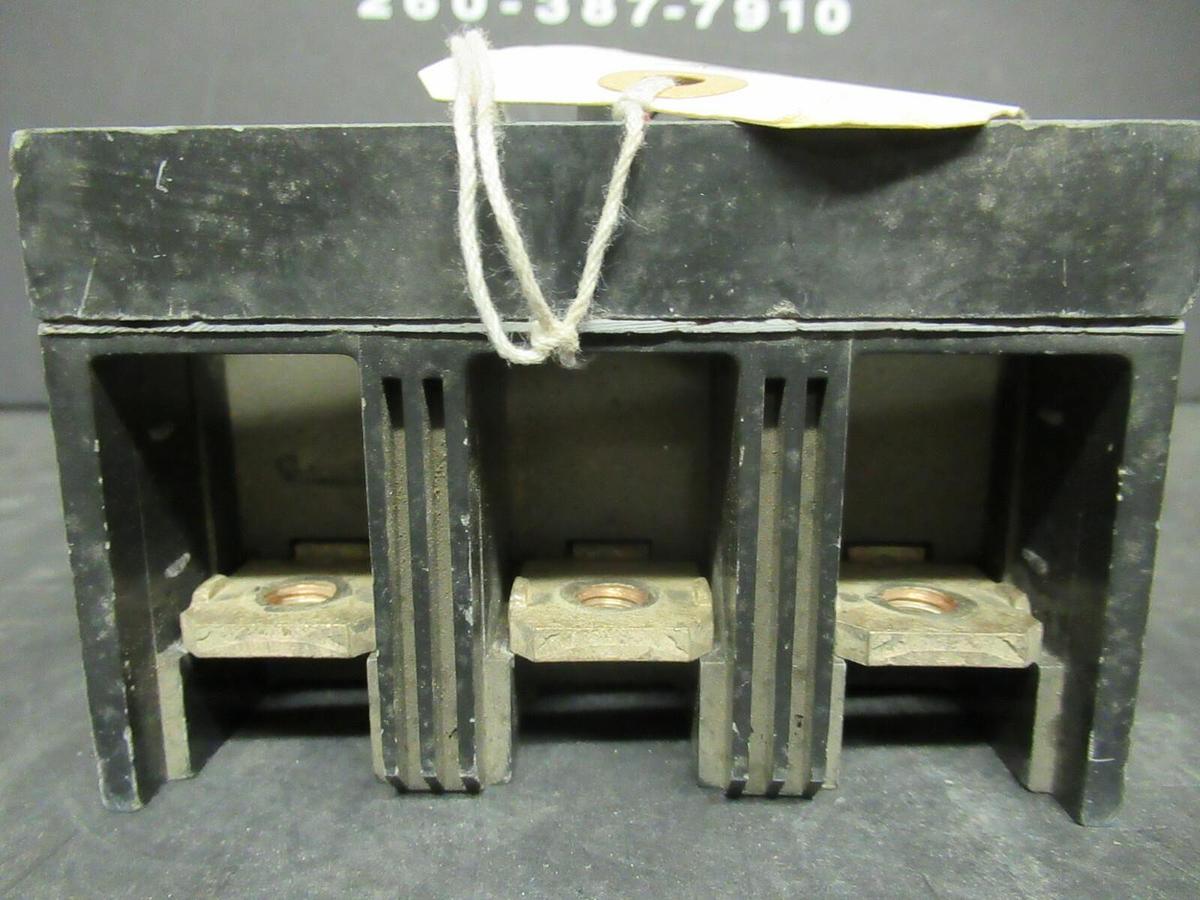 Used 225 AMP GE BREAKER TQD32225 240 VAC 3 POLE **30 DAY WARRANTY INCLUDED**