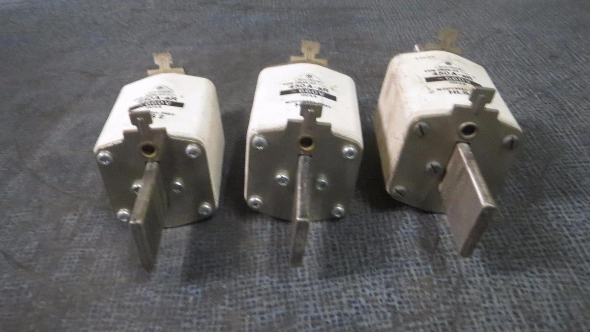 Used (1) JEAN MULLER HLS 2 FUSE VDE-0636/23 450 AMP 660V 120 KA **WARRANTY**