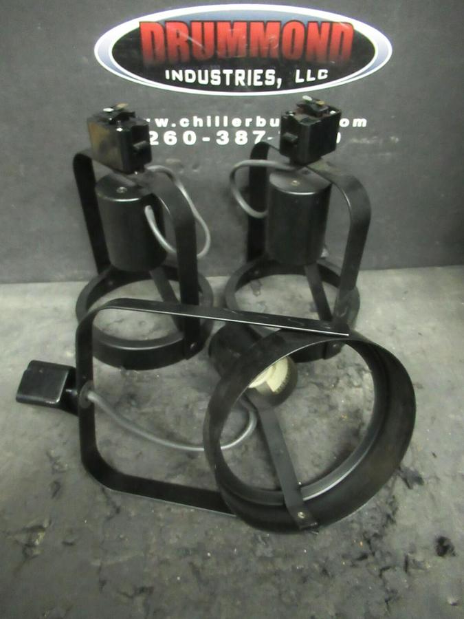 Used LIGHTOLIER 9022BK LYTESPAN 250 WATT MAX LAMP TRACK LIGHTING FIXTURE BLACK PAR 38