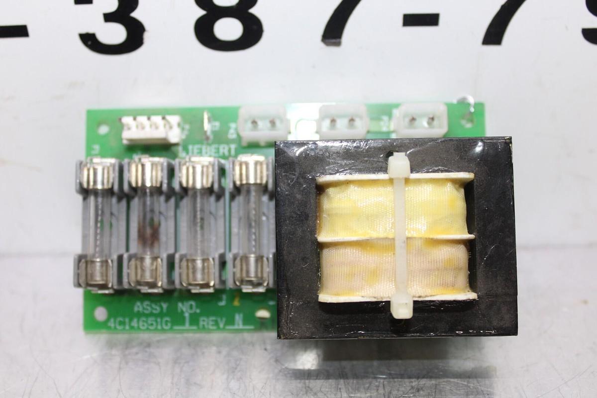 Used LIEBERT POWER SUPPLY CIRCUIT BOARD 4C14651G1 REV. N **WARRANTY INCLUDED**