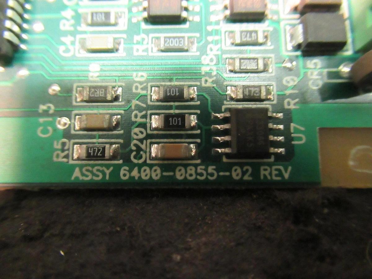 Used TRANE CHILLER CONTROL CIRCUIT BOARD X13650465 6400-0855-02 6400-0854-03 REV E