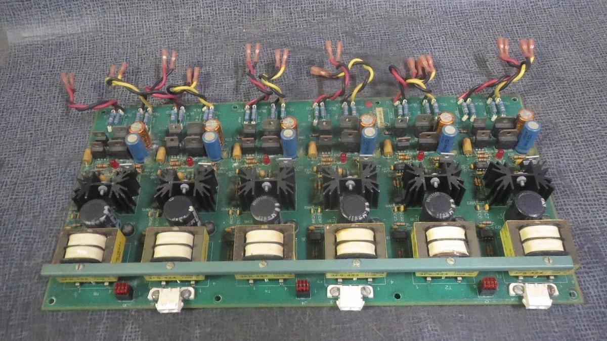 Used YORK VFD RECITIFIER CONTROL CIRCUIT BOARD MODEL: 031-01787-000 REVISION B