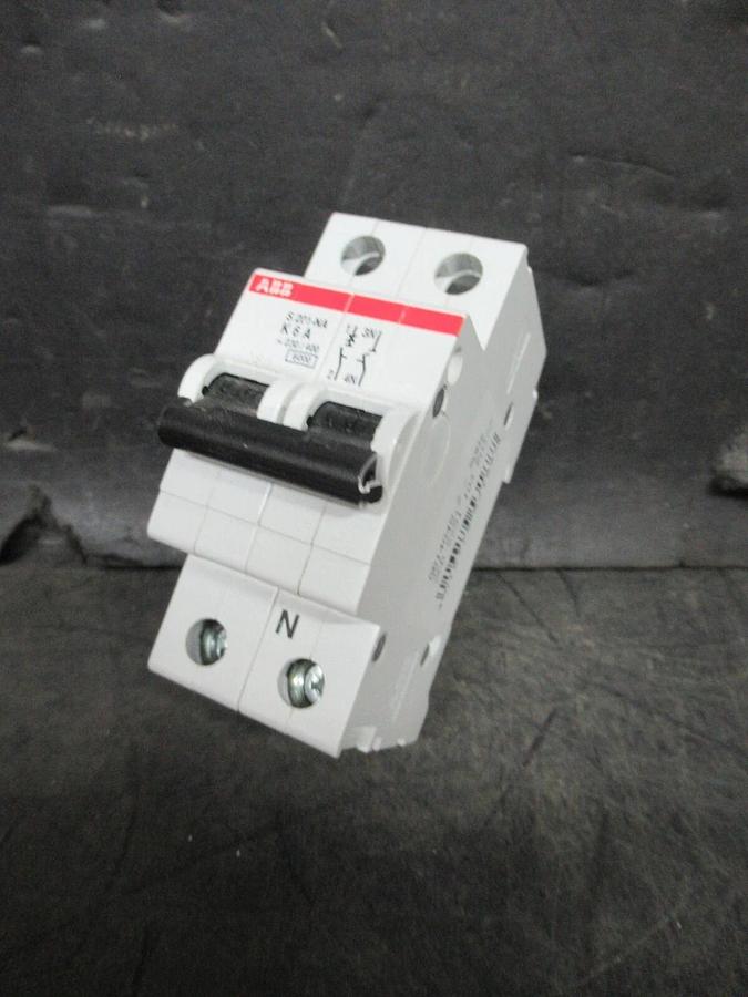 Used ABB CIRCUIT BREAKER K6A S 201-NA 6 AMP 230-400 VAC 2-POLE **WARRANTY**