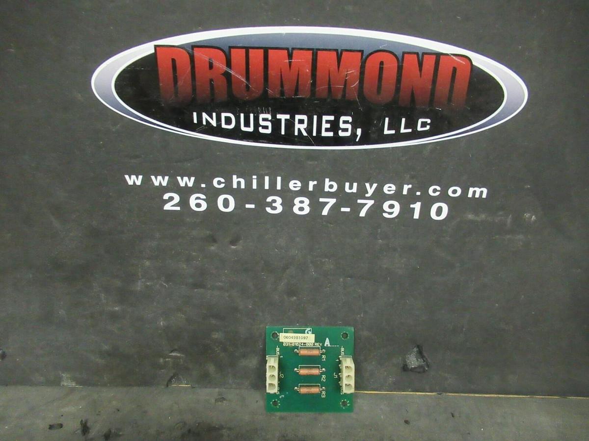 Used YORK JOHNSON CONTROLS FILTER CIRCUIT BOARD 031-01624-000 REV A 031-01624 PCPR
