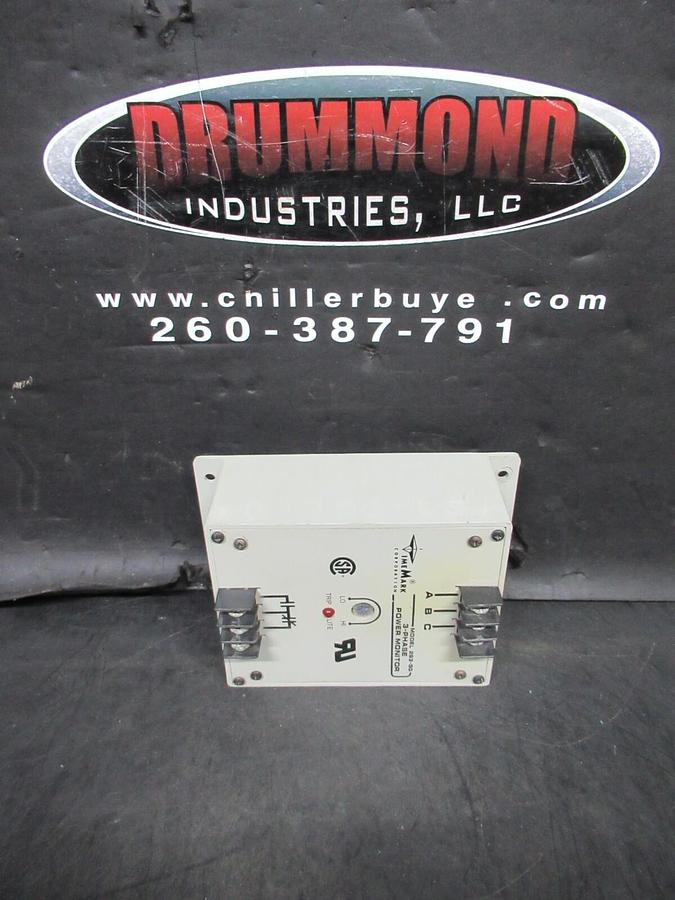 Used TIMEMARK 3-PHASE POWER MONITOR C263-SG 380-480 VAC 3-POLE INPUT: 120 VAC @ 5 AMP