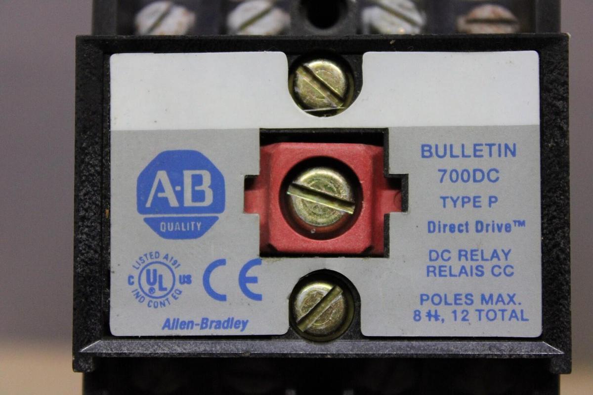 Used ALLEN BRADLEY DC RELAY 700DC-P400Z24 600 VAC 60 AMP **WARRANTY**