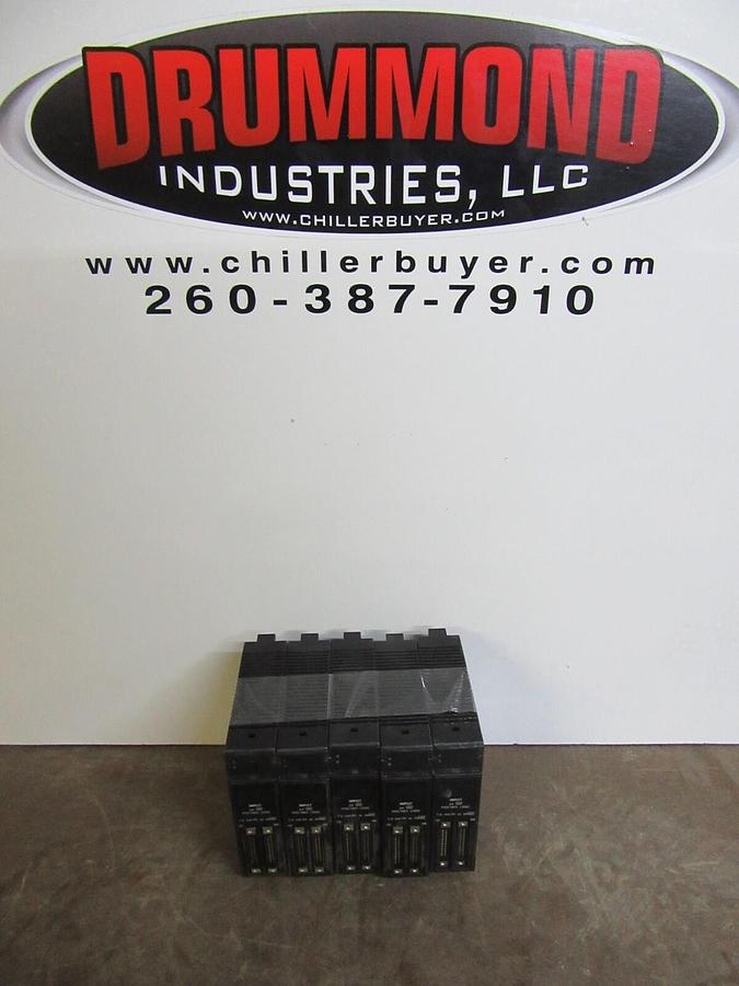 Used LOT OF 5 GE FANUC INPUT MODULE IC693MDL655F 24 VDC **WARRANTY INCLUDED**