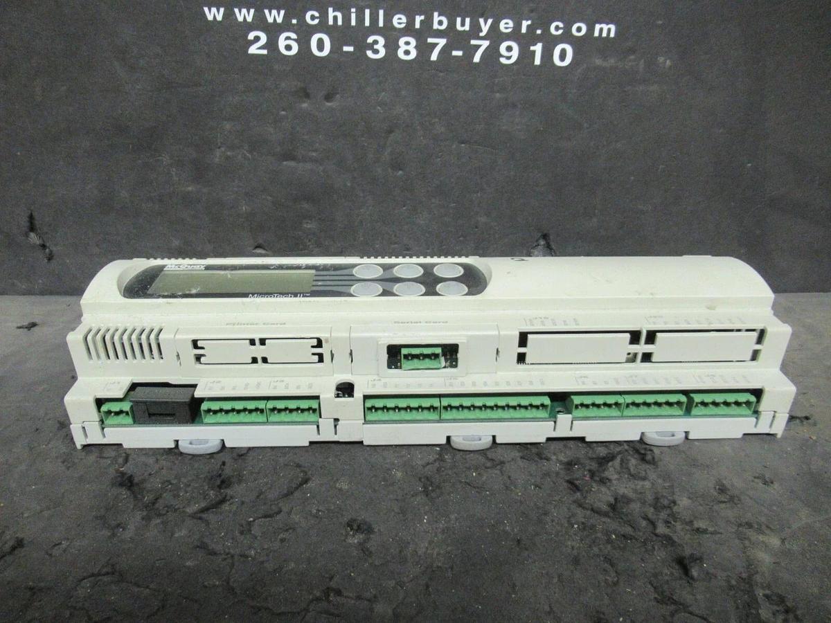 Used MCQUAY CAREL 2005 MICROTECH II VER. AGSD30101D MODEL: PCO2MQ3BM0 REV. 1.510