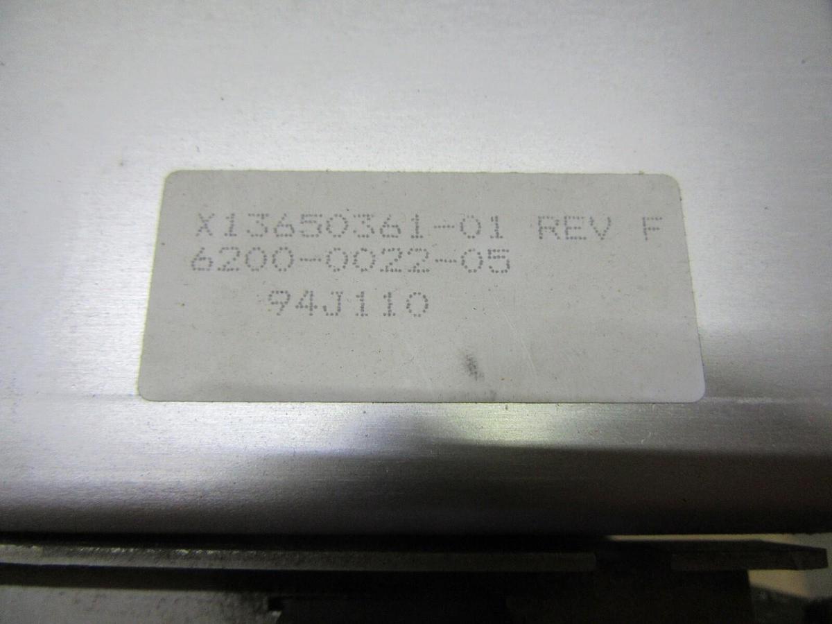 Used TRANE CHILLER CONTROL MODULE X13650361-01 REV. F W/ X13650475-05 REV. G