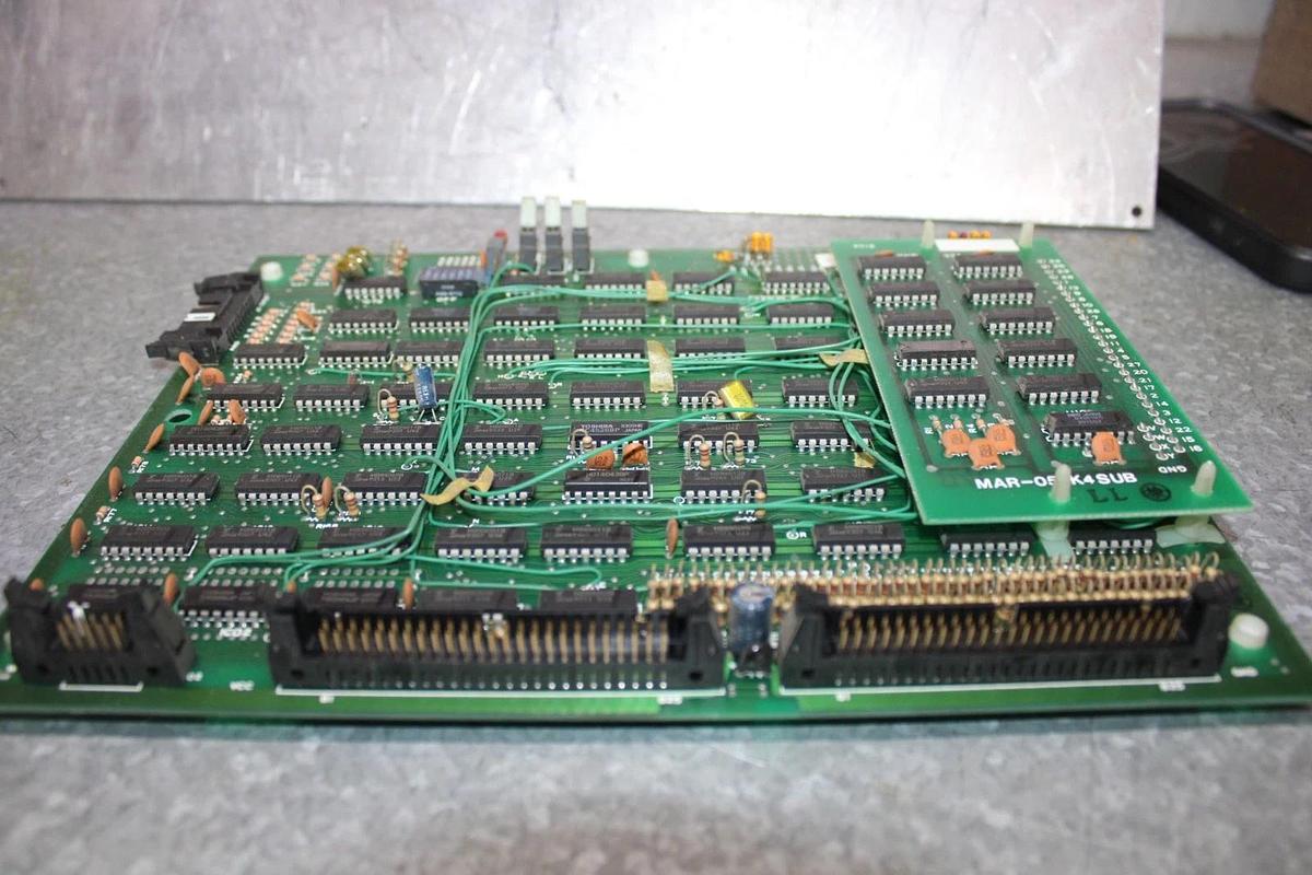 Used MEC EUROTHERM STACKED CIRCUIT BOARD 1494131NG MAR-05-K4 MAR-05-K4SUB