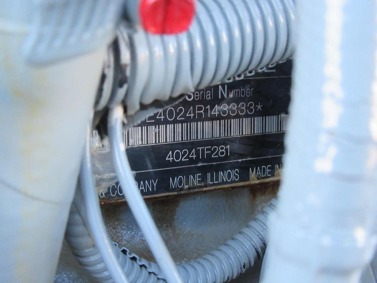 Used 30KW DIESEL GENERATOR MTU 120/240 VOLT 4024 JOHN DEERE 391 HRS SINGLE PH VIDEO