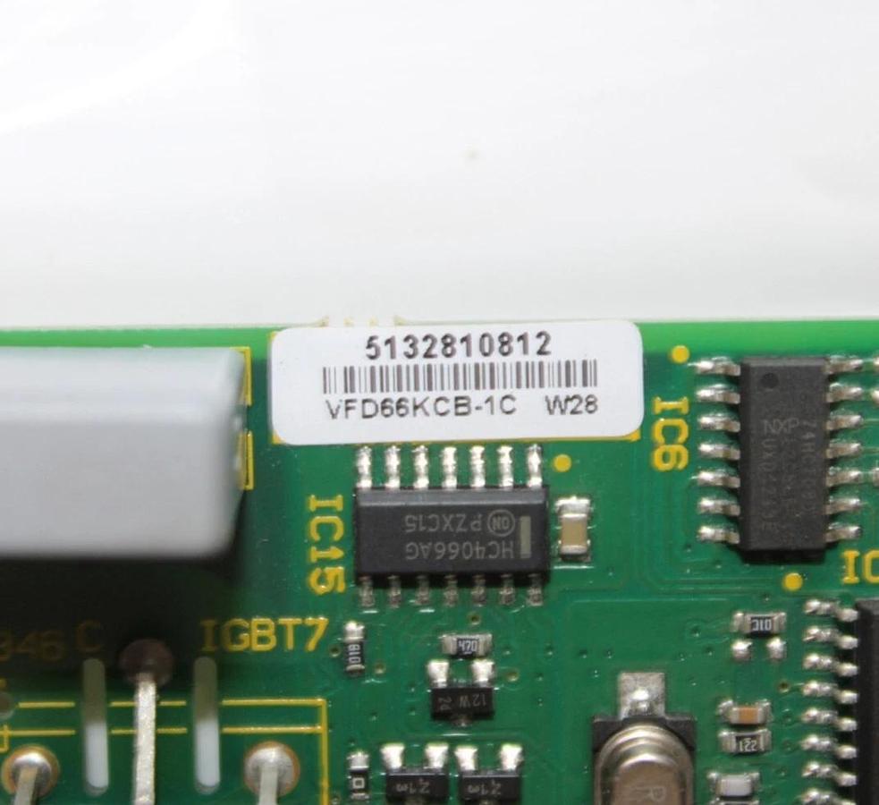 Used TRANE VFD POWER SUPPLY CIRCUIT BOARD VFD66KCB-1C X13170919020 480 VOLT