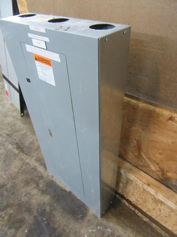 Used 225 AMP SQUARE D NQOD / QO / QOB PANELBOARD PANEL MLO 3 PH 4 W 208Y/120 V E3