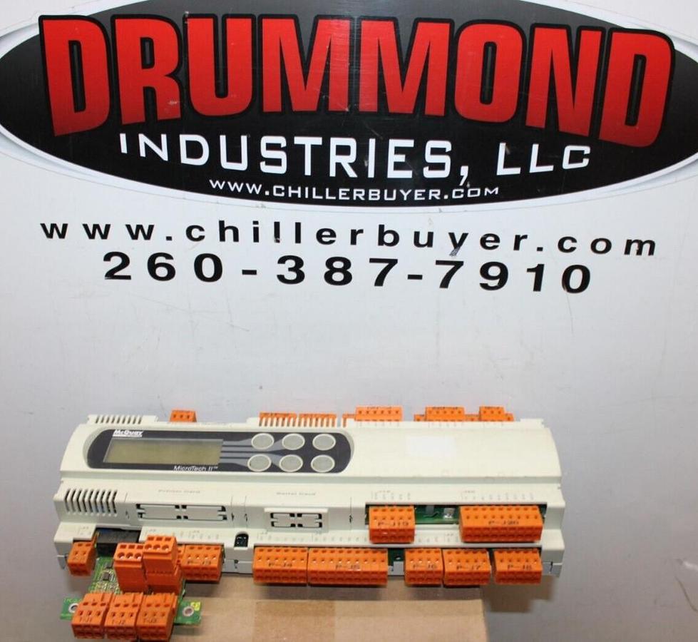 Used MCQUAY CAREL MICROTECH II PLC CHILLER CONTROL MODULE PCO2MQ3BL0 REV. 1.513