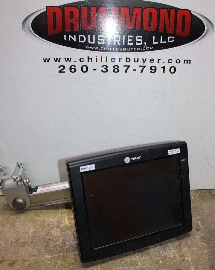 Used TRANE ADAPTIVIEW CHILLER TOUCH DISPLAY X13760326050 REV. N 24V W/ ARM