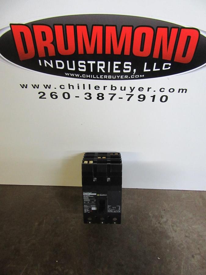 Used SQUARE D I-LINE CIRCUIT BREAKER QDA32125 125 AMP 3-POLE 240 VOLT **WARRANTY**