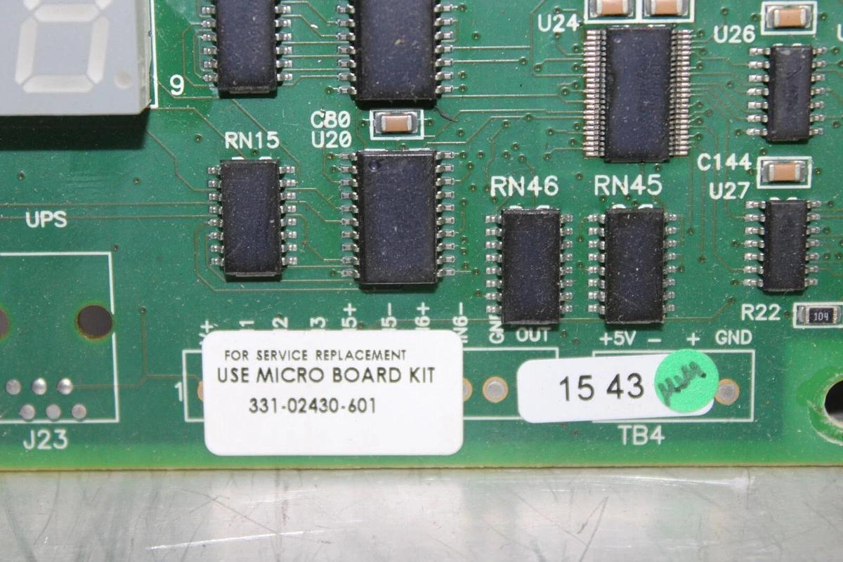 Used YORK HVAC CHILLER CONTROL CIRCUIT BOARD 031-02430-001 REV. Q **WARRANTY**