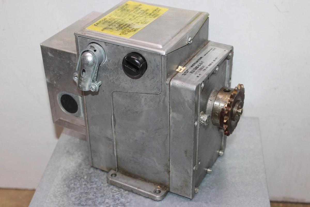 Used BARBER COLMAN ACTUATOR XU-348-0-0-1 HF26BB030 0.95 AMP 115 VOLT 50 WATT