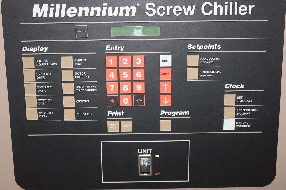 Used YORK MILLENNIUM SCREW CHILLER CONTROL PANEL 024-30910-000 **WARRANTY**