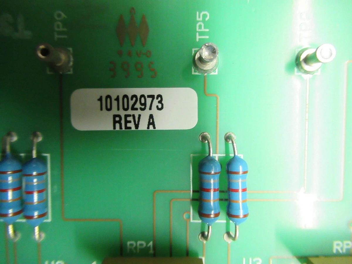 Used EXIDE 10102973 REV A INV GATE TIMING PLC MODULE 118302791 REV A CIRCUIT BOARD