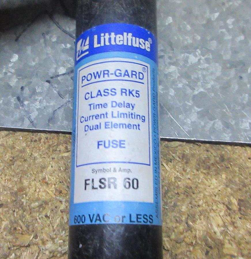 Used LOT OF 3 FUSETRON DUAL ELEMENT TIME-DELAY FUSE FRS-R-35 35 AMP 600V CURRENT LIMITING