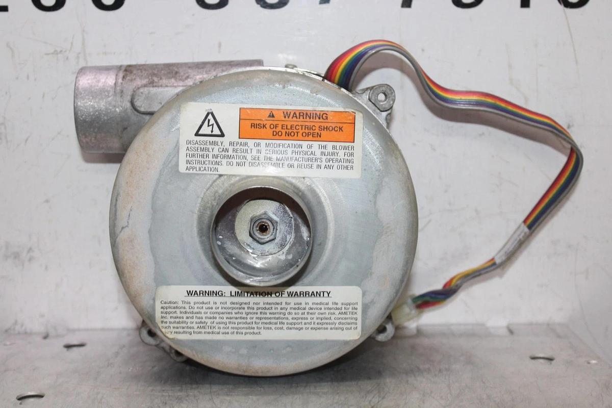 Used AMETEK WINDJAMMER BRUSHLESS FAN 150191-01 24 VDC 1.75" OUTLET *WARRANTY*