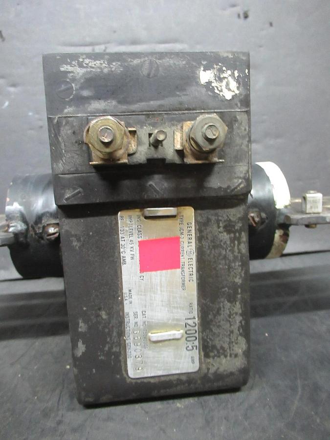 Used GENERAL ELECTRIC JCM-2 CURRENT TRANSFORMER 752X20G6 1200:5 AMP RATIO *WARRANTY*
