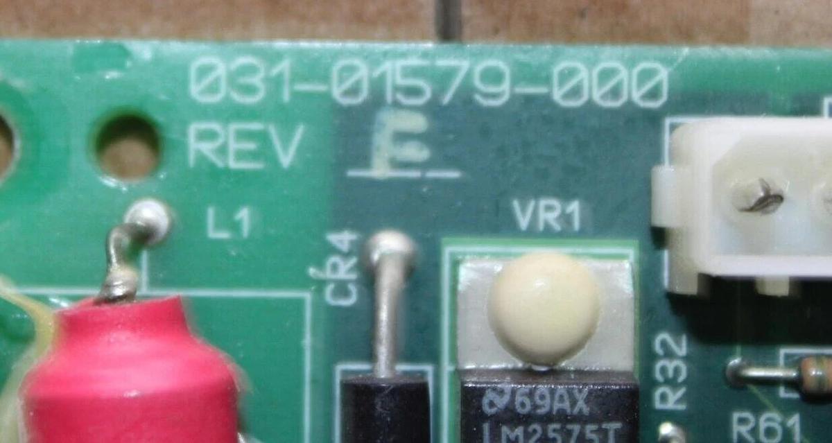 Used YORK CHILLER ADAPTIVE CAPACITY CIRCUIT BOARD 031-01579-000 REV. F *WARRANTY*