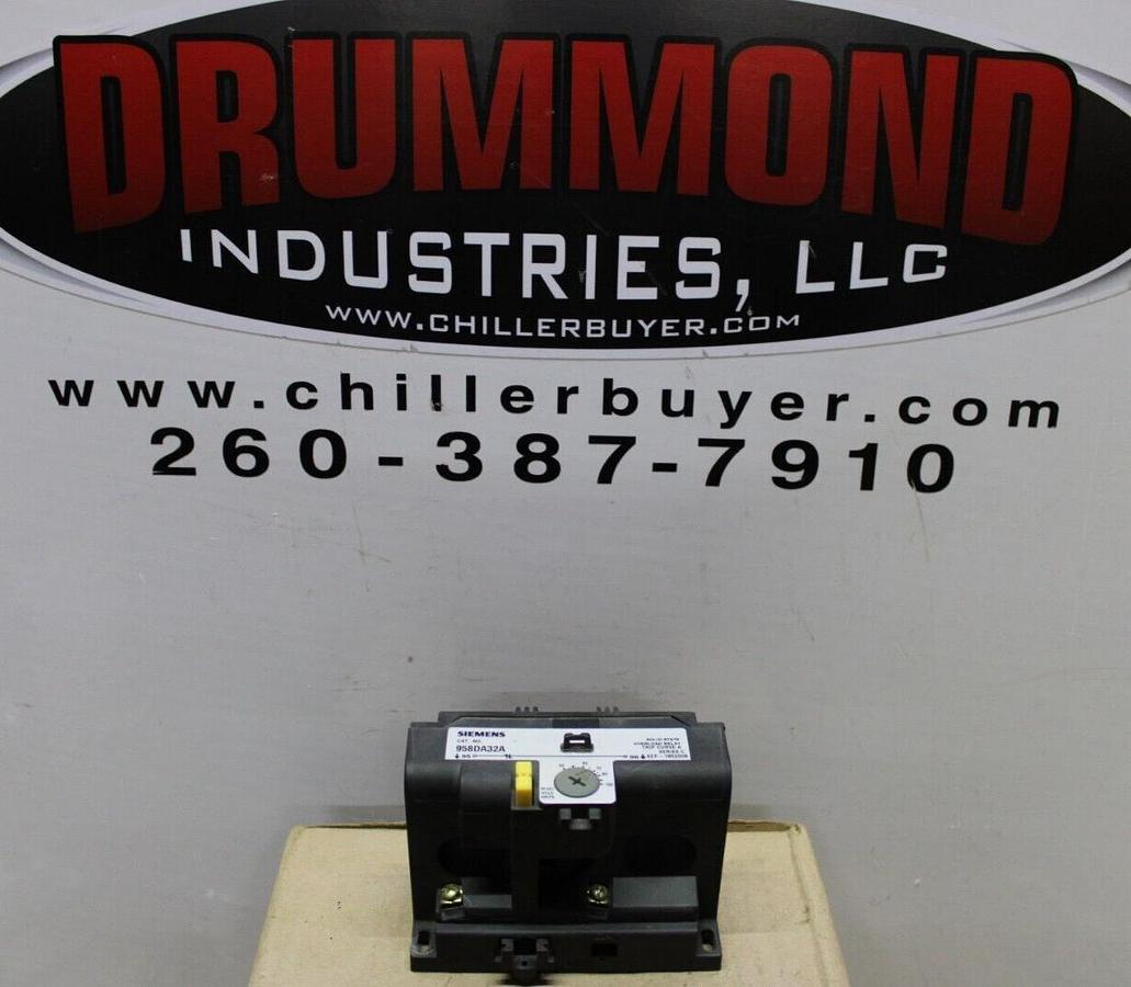 Used SIEMENS SOLID STATE OVERLOAD RELAY 958DA32A 50-100 AMP **WARRANTY**