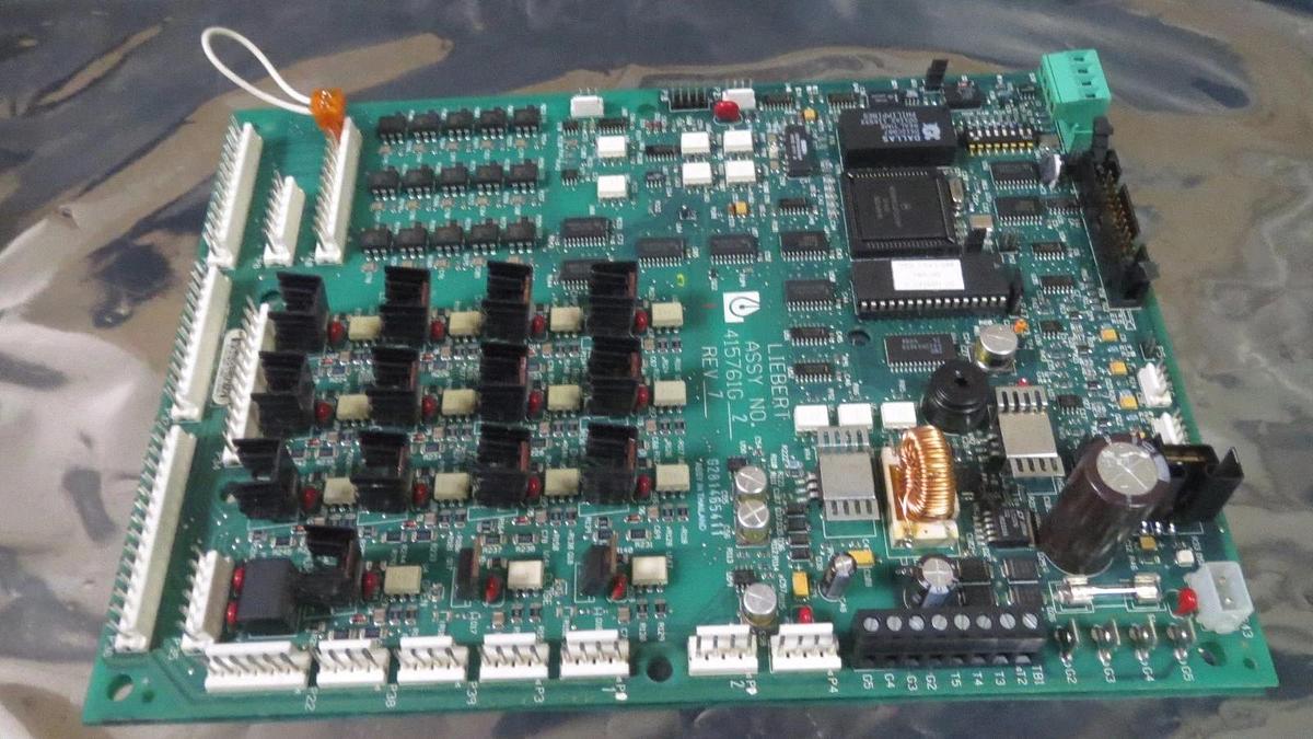 Used LIEBERT CONTROL CIRCUIT BOARD  MODEL: 415761G2 REV 7 **WARRANTY INCLUDED**