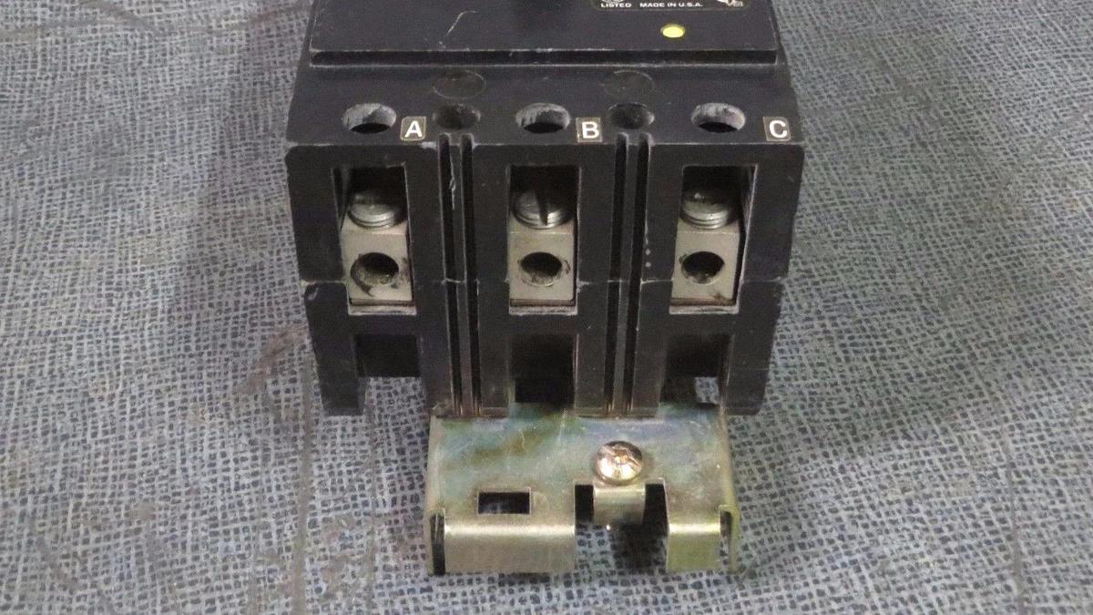Used SQUARE D I-LIMITER BREAKER I-LINE 40 AMP 600 VAC 3 POLE MODEL FI36040