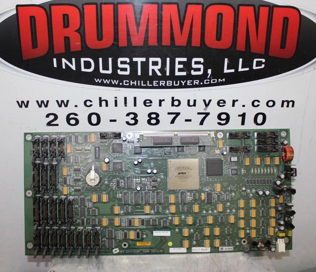 Used APS CONTROLLER CICUIT BOARD 30113_03 30112 REV. G 201-2187-03