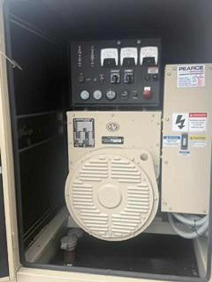 Used 60 KW DIESEL GENERATOR KATOLIGHT 120/240V RE-CONNECTABLE SOUND ENCLOSED 285 HRS