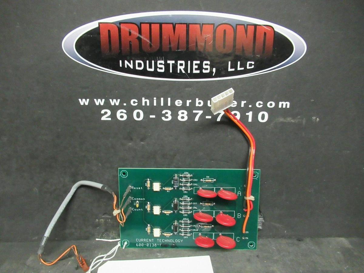 CURRENT TECHNOLOGY INDICATOR BOARD 600-0138-100 600-0138-002 **WARRANTY**