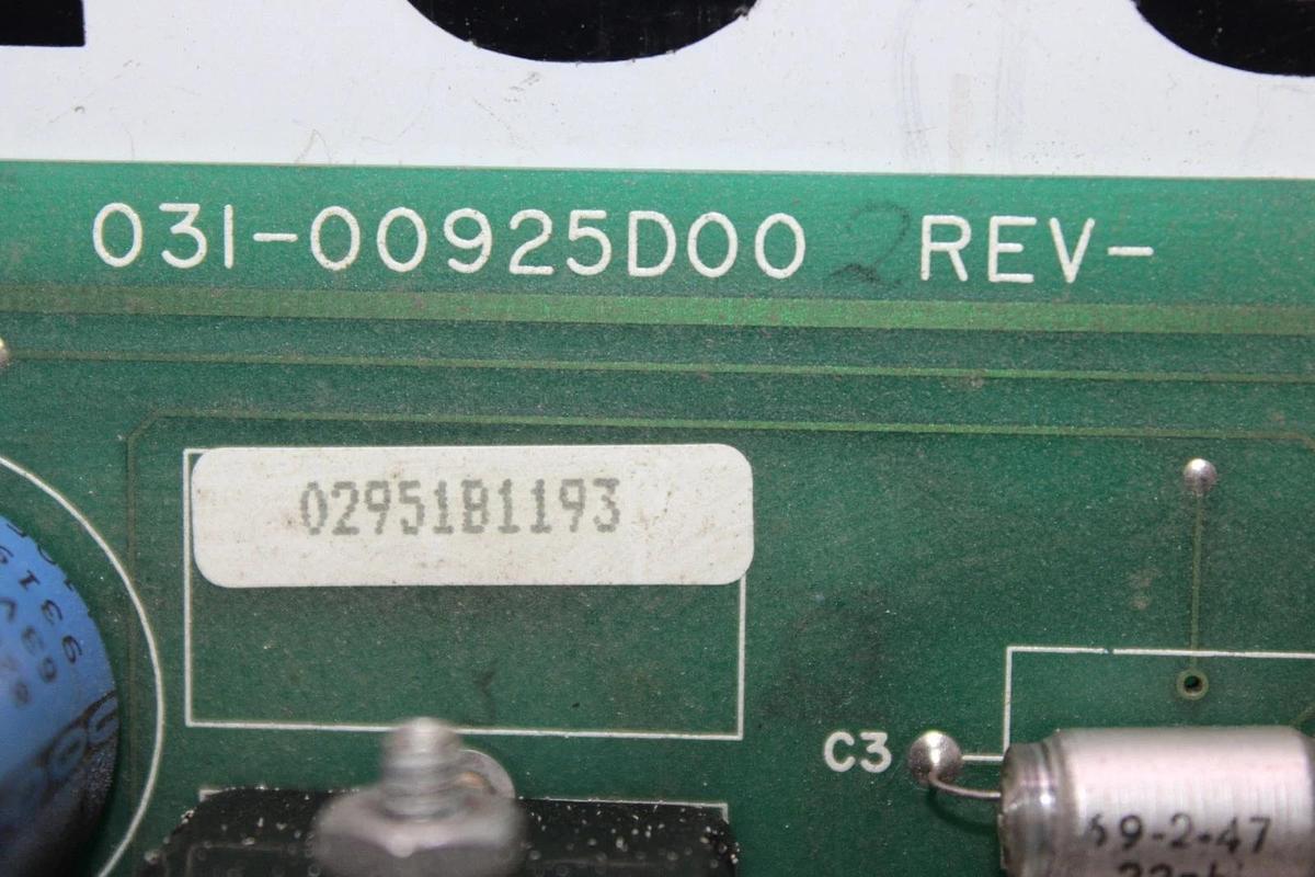 Used YORK CHILLER STARTER CIRCUIT BOARD 031-00925D002 **WARRANTY**