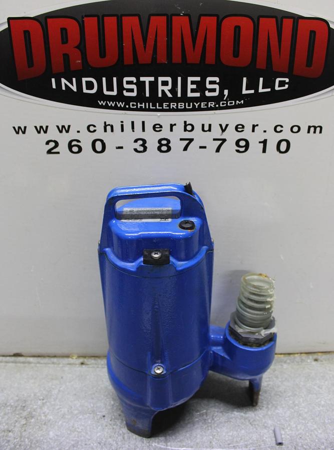 Used ZOELLER CAST IRON SUBMERSIBLE SUMP PUMP 98-0001 115 VAC 9.4 AMP 0.5 HP 72 GPM