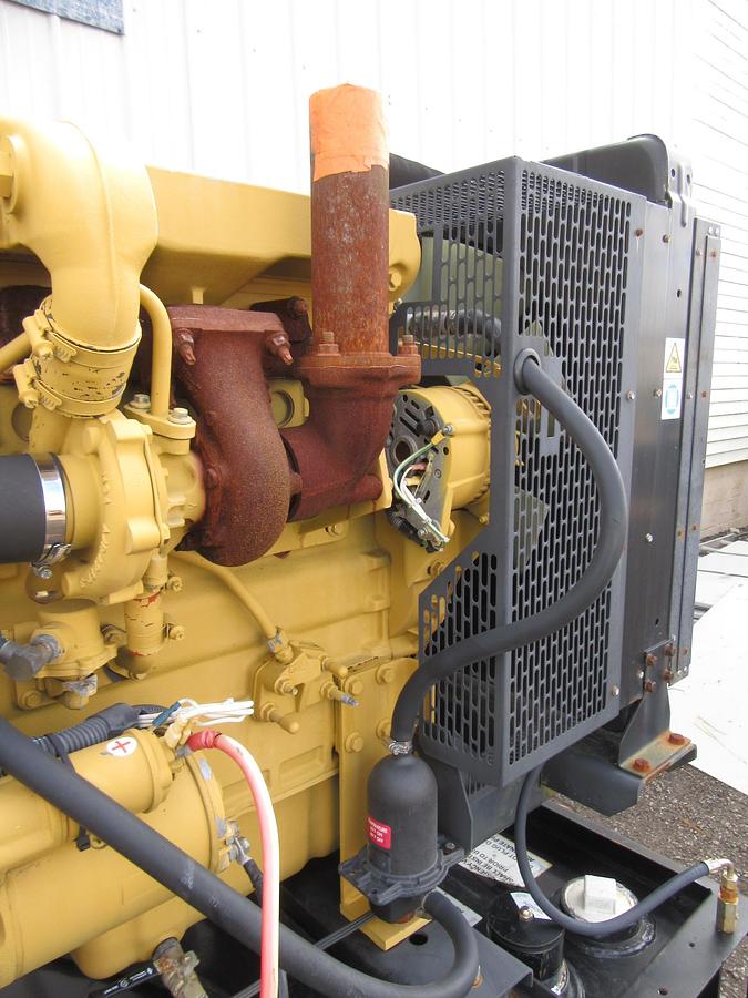 Used 60 KW DIESEL GENERATOR OLYMPIAN 120/240V CAT PERKINS 564 HRS VIDEO WE SHIP!
