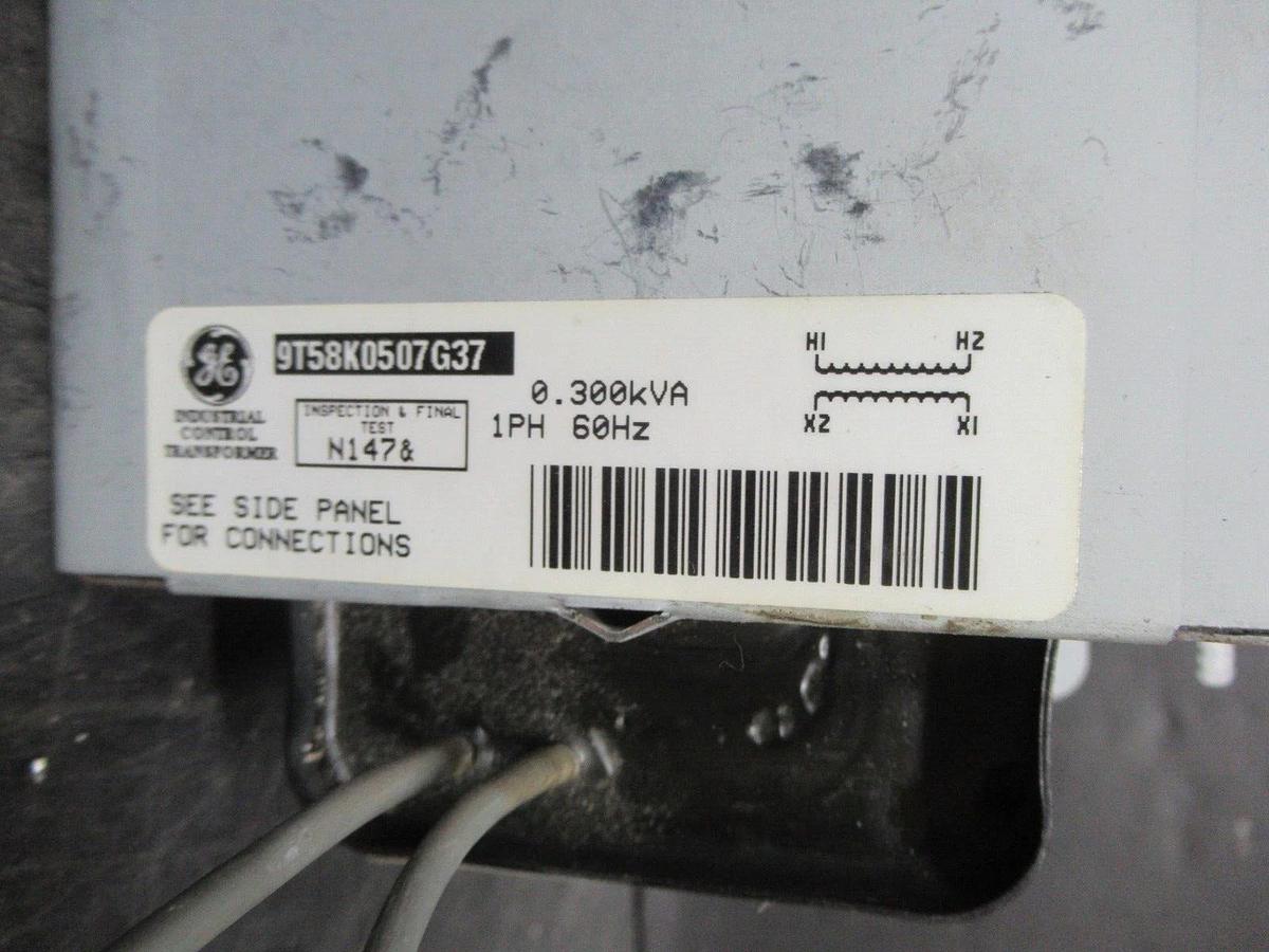 Used GE CONTROL TRANSFORMER 9T58K0507G37 300 VA 60 HZ 1 PHASE **WARRANTY**