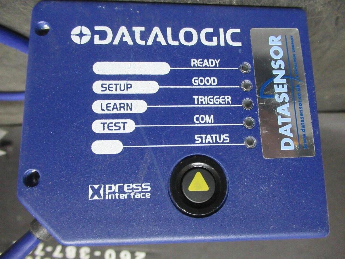 Used DATALOGIC LASER BARCODE SCANNER DS2100N-2204 10-30 VDC 0.5-0.17 AMP **WARRANTY**